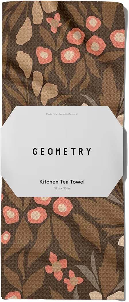 GEOMETRY Kitchen Towels - Quick Dry Microfiber Cloth Dish Towels for Kitchen Drying - Premium Qui... | Amazon (US)
