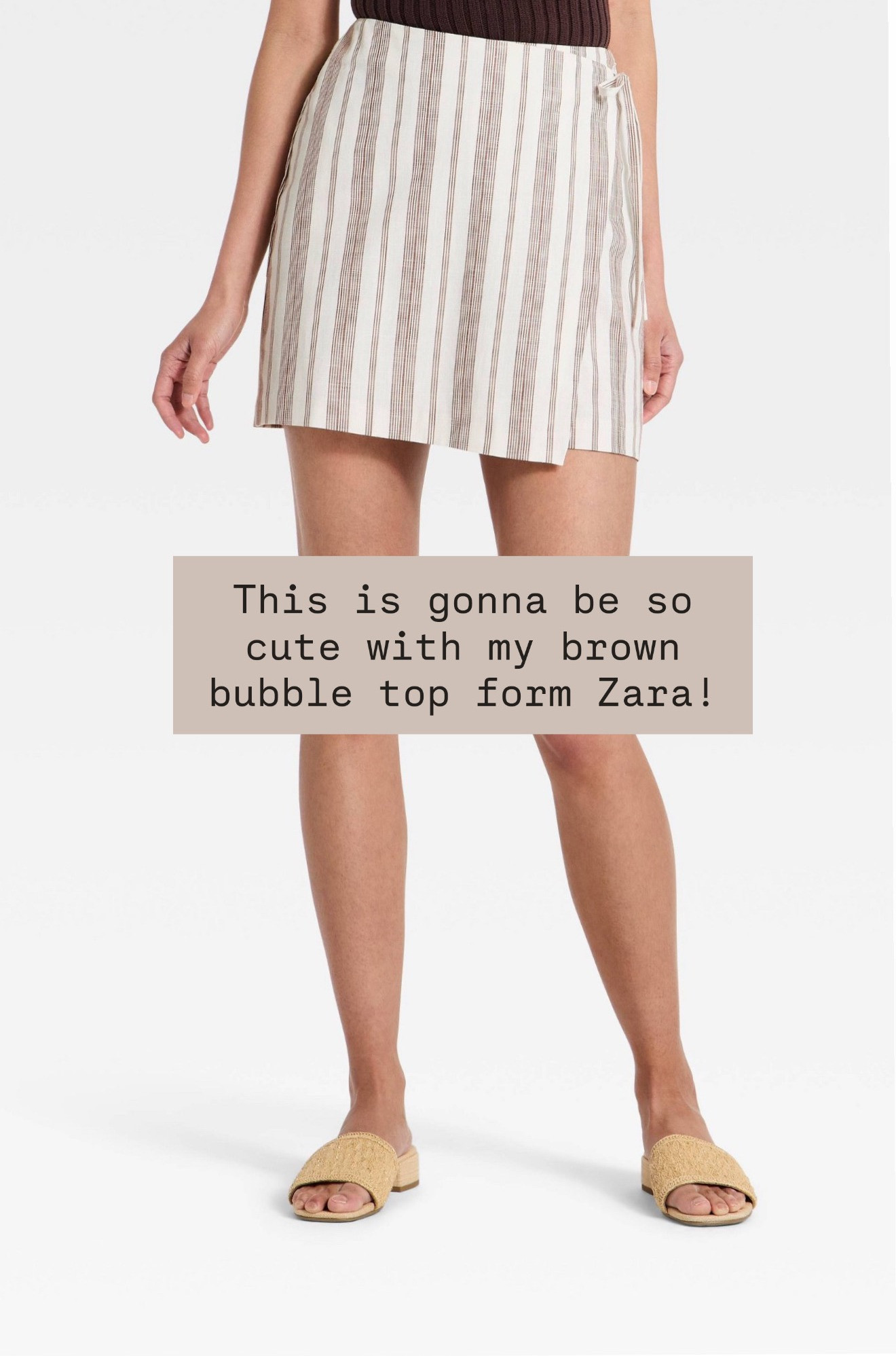I just ordered this cute striped skort! I'm excited to style it with this brown bubble top I just got from Zara - I linked both below!

Loverly grey, Target, summer outfit, skort, skirt 

 #LTKSeasonal