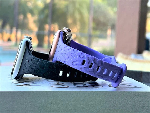 Leopard Slim Apple Watch Band 40mm Leopard Slim Apple Watch | Etsy | Etsy (US)