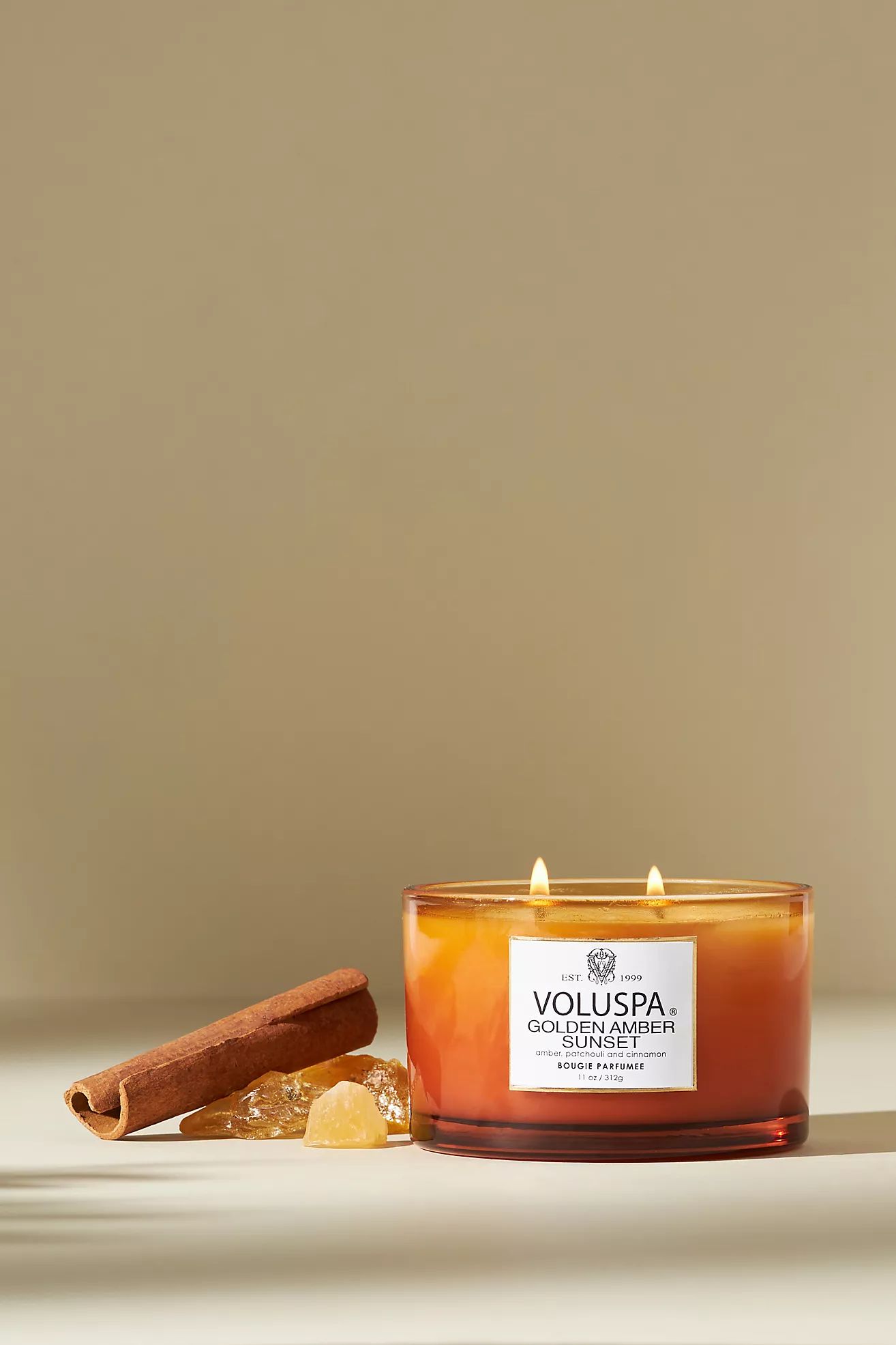 Voluspa Golden Amber Sunset Maison Candle | Anthropologie (US)