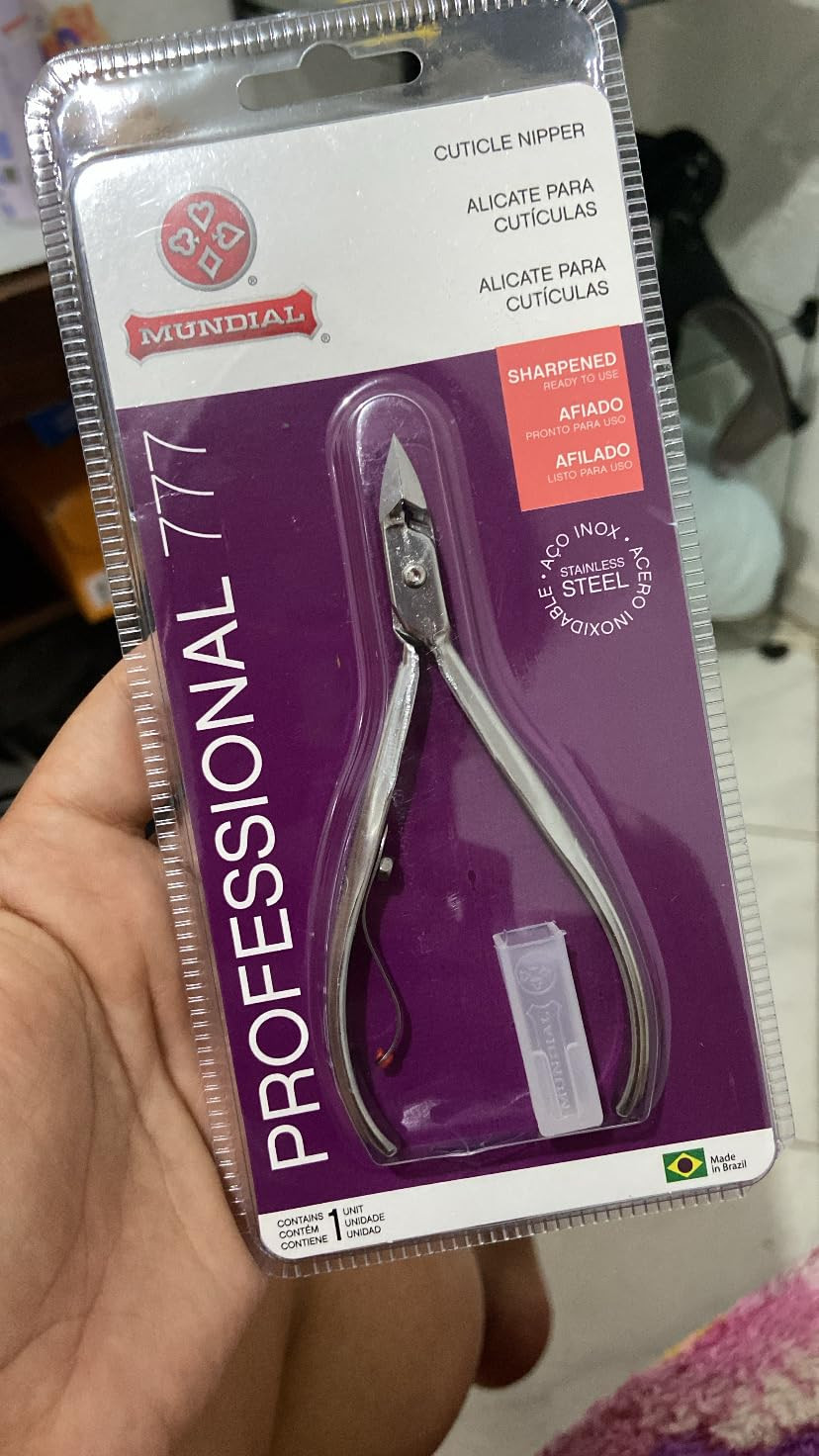 Alicate Cutícula Pro-Inox, Mundial S/A, Prateado | Amazon (BR)
