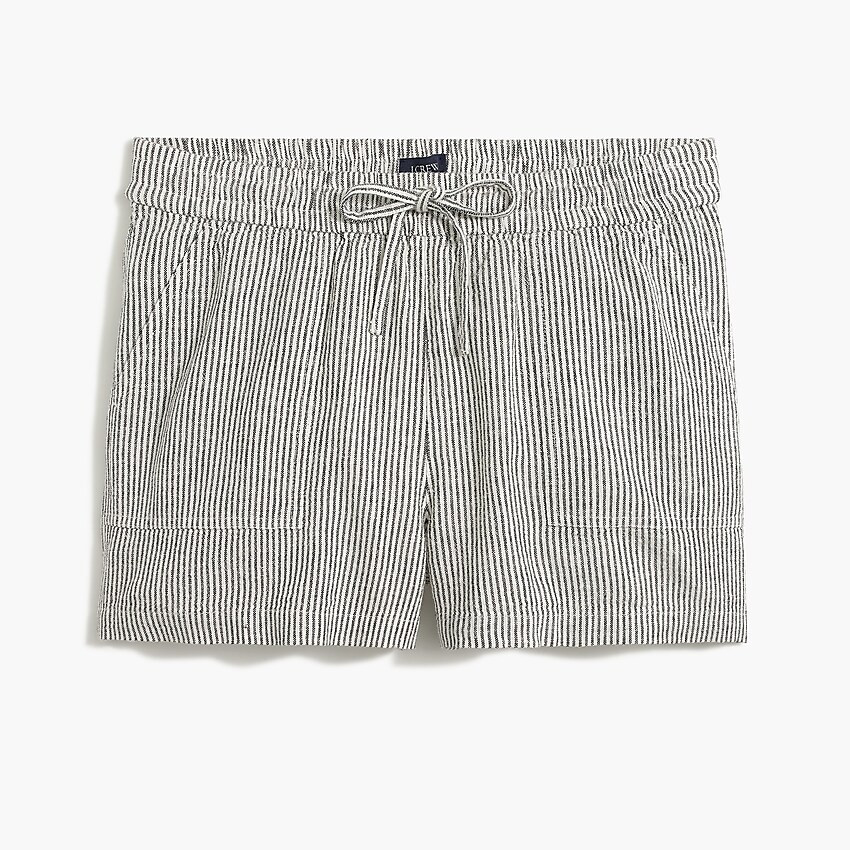 Linen-blend drawstring short | J.Crew Factory