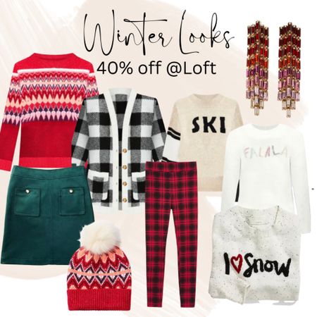 Winter Holiday looks 40% off at Loft!!! 🎄❄️🎁

#LTKGiftGuide #LTKHoliday #LTKSeasonal