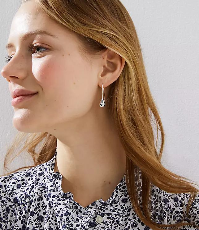 Pull Through Drop Earrings | LOFT