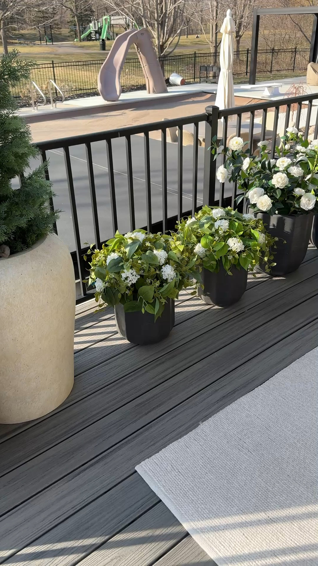 Gathering all my faux plants and planters I’ll be using this summer in our back yard. We are so busy in the summer. It’s impossible for me to keep my plants alive, especially when we are up at the cabin so I am all about the faux!￼

#LTKSeasonal #LTKSaleAlert #LTKHome