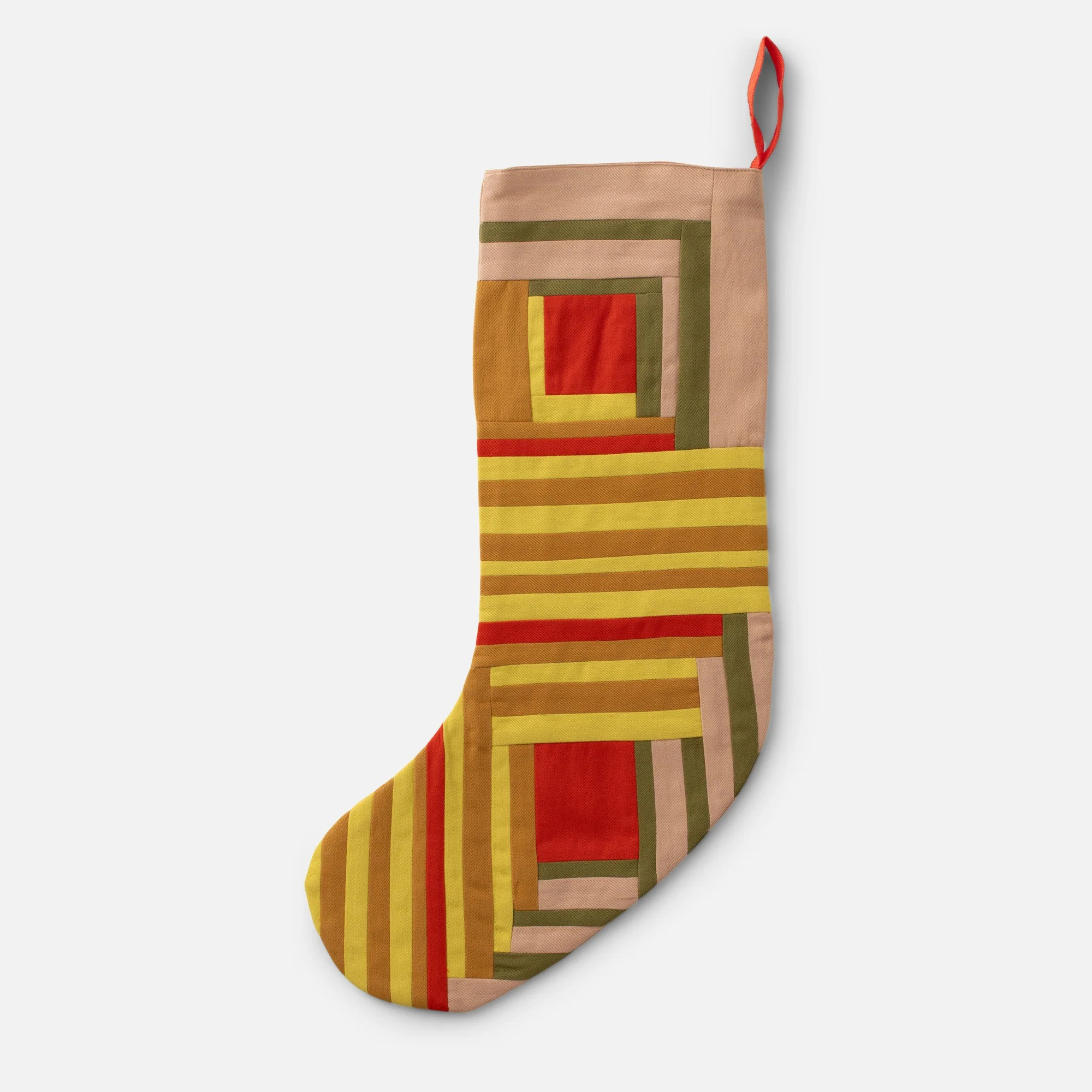 Schoolhouse x Rachel Murray Log Cabin Stocking | Schoolhouse