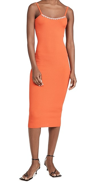 Rib Knit Midi Dress | Shopbop