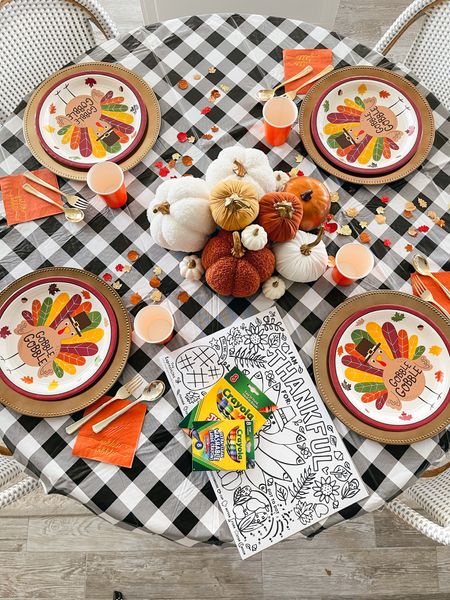 Kids Thanksgiving table setting idea! Pro tip: Put out stickers, colors & coloring pages to keep them entertained. Super budget friendly & all on Amazon! 

Kids table setting, thanksgiving decor, table decor, thanksgiving table setting, kids table, toddler table and chair set, Amazon finds, thanksgiving plates



#LTKSeasonal #LTKhome #LTKunder50