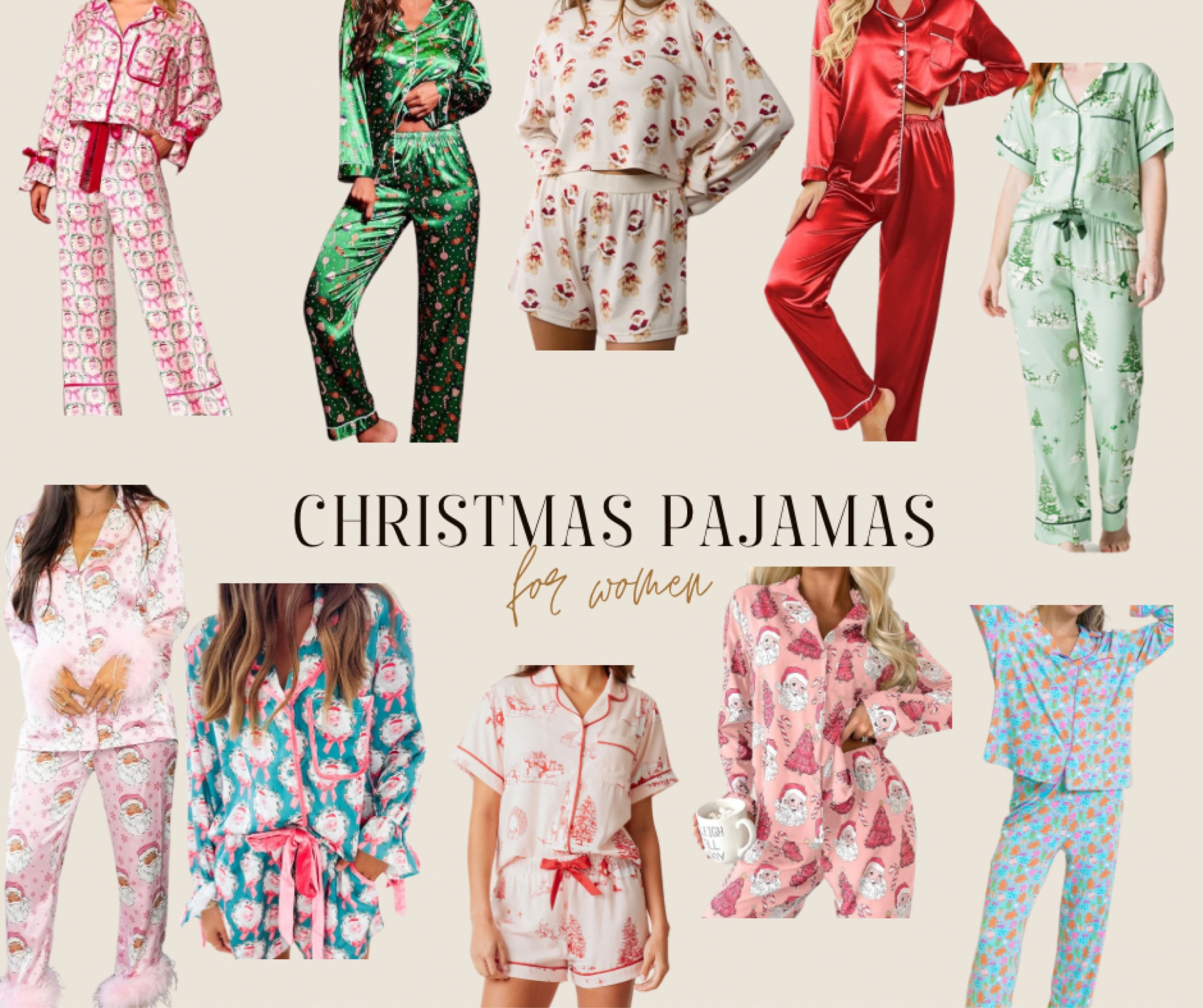 Scoping out all the cute Christmas pajamas to start wearing asap! There are so many darling prints 🎄🎅🏻💚❤️

#LTKStyleTip #LTKSeasonal #LTKHoliday