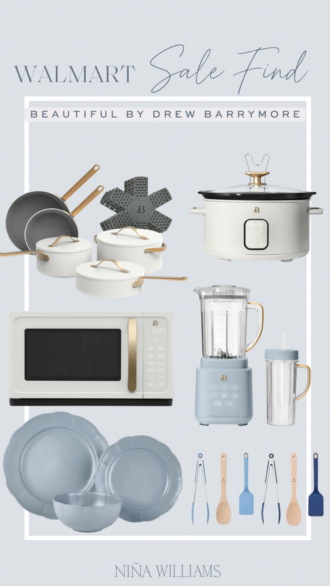 Beautiful by Drew Barrymore sale finds! Neutral kitchen appliances - neutral cookware - 

#LTKFindsUnder100 #LTKParties #LTKSaleAlert
