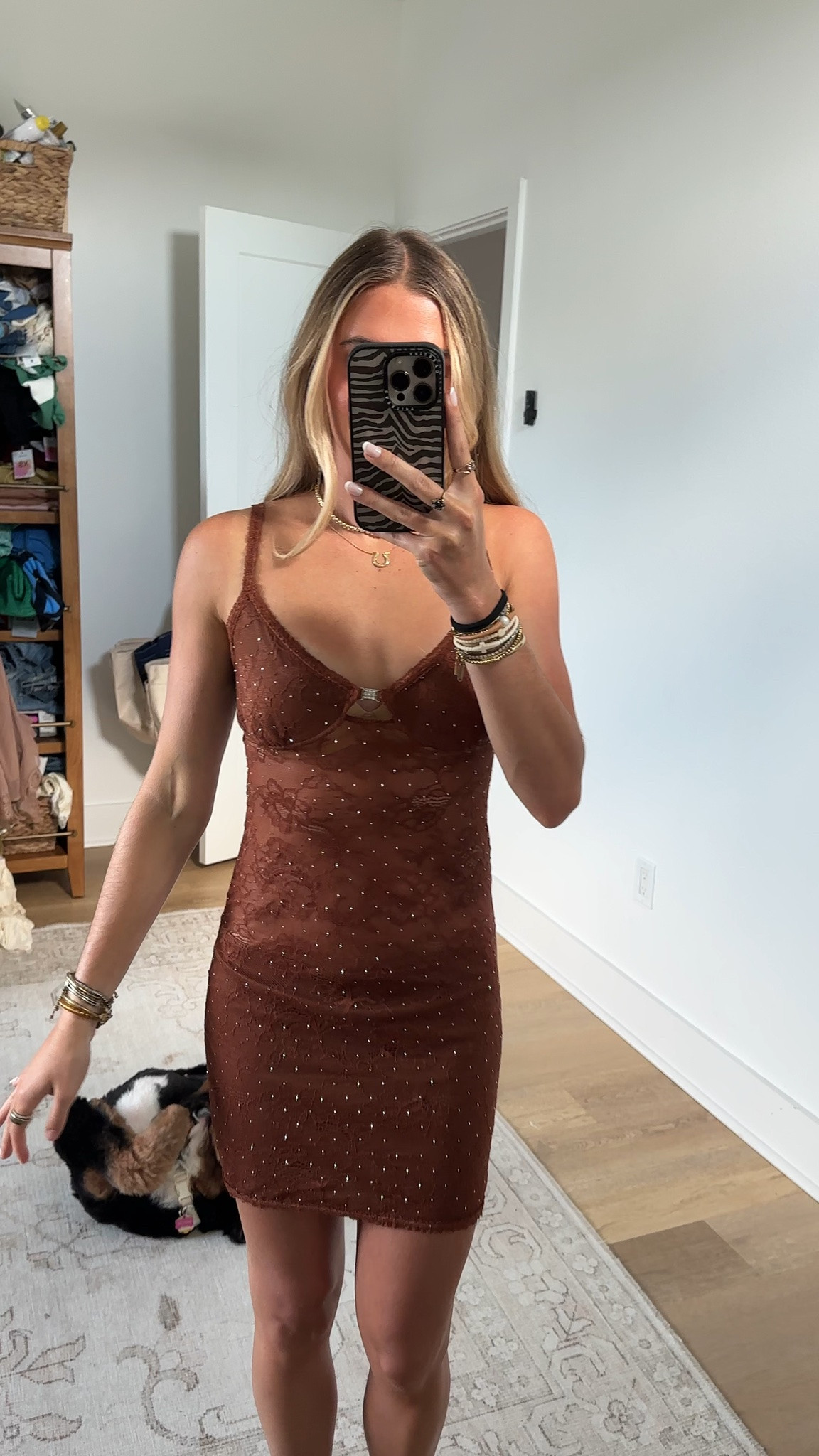 Amazon size small Women's Rhinestone Sheer Lace Mini Dress Sexy Mesh Bodycon Keyhole Cutout Short Dress

#LTKootd #LTKSeasonal #LTKSaleAlert