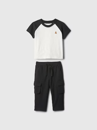 Baby Raglan Cargo Outfit Set | Gap (US)