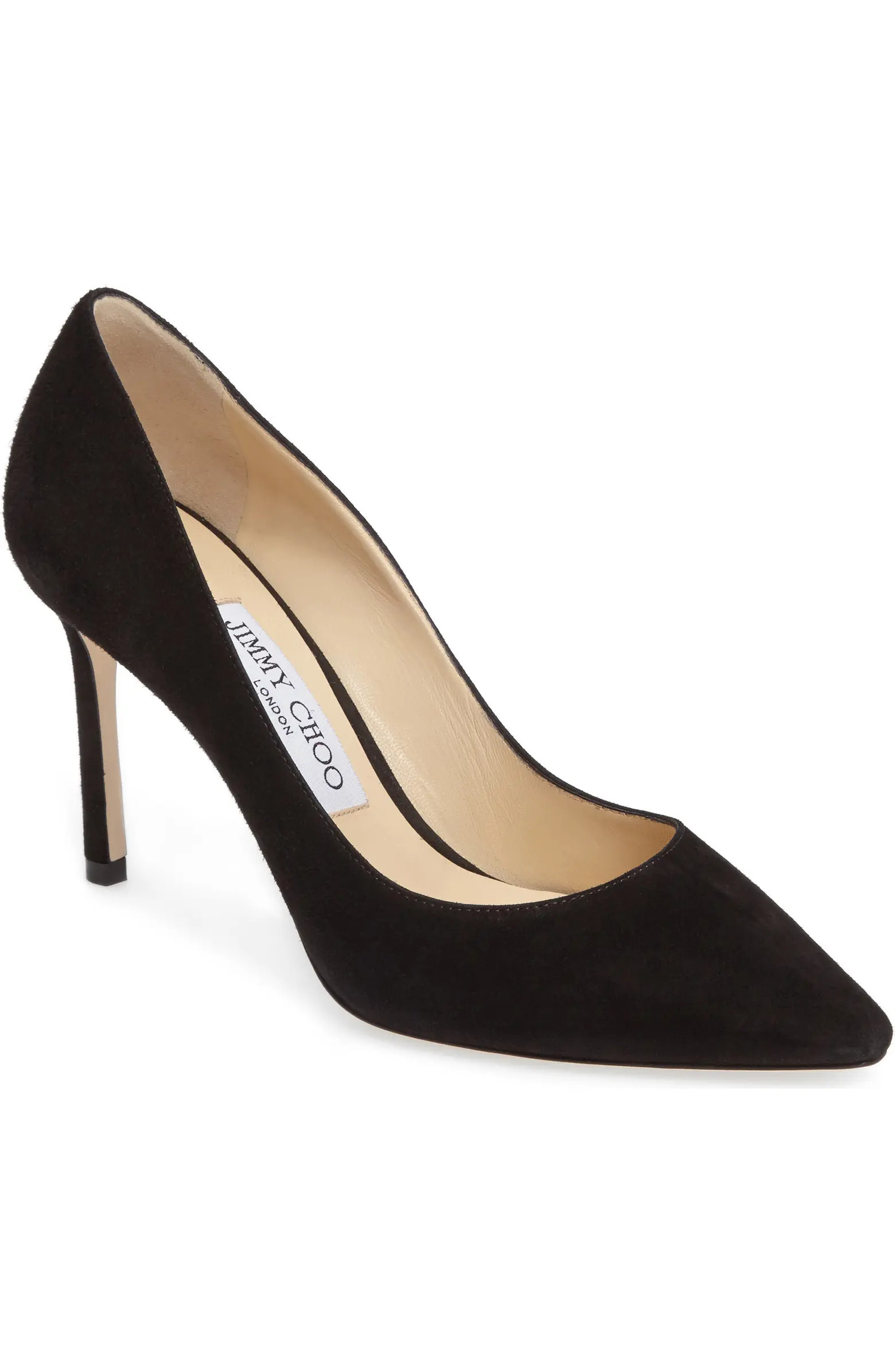 Romy 85 Suede Pump (Women) | Nordstrom