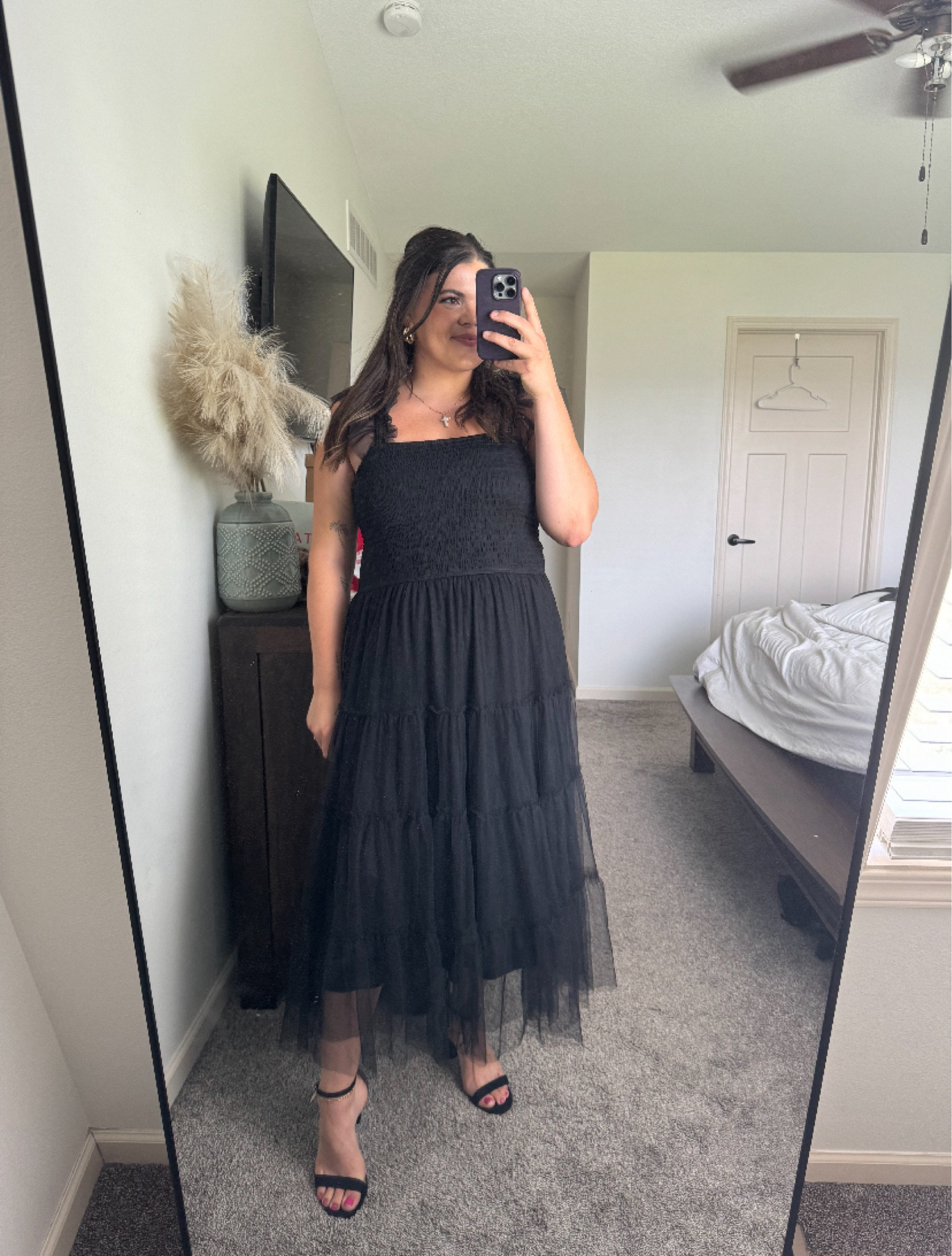 I love this black wedding guest dress for a summer wedding! I’m wearing a size XL. 

#LTKMidsize #LTKStyleTip #LTKWedding