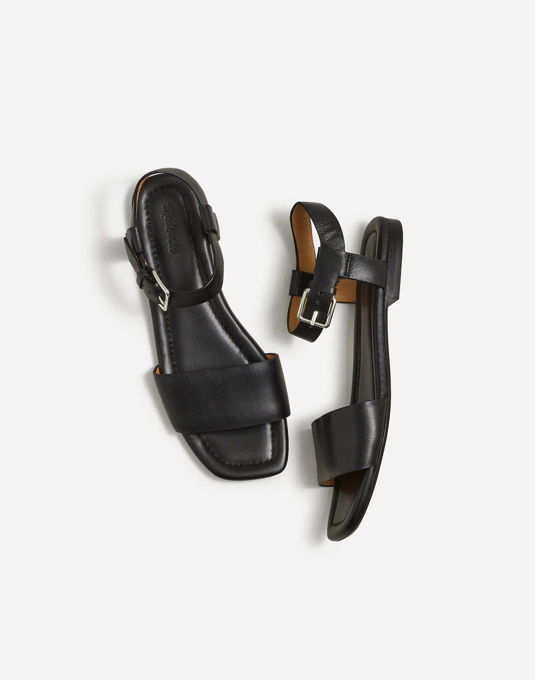 The Karla Ankle-Strap Sandal in Leather | Madewell