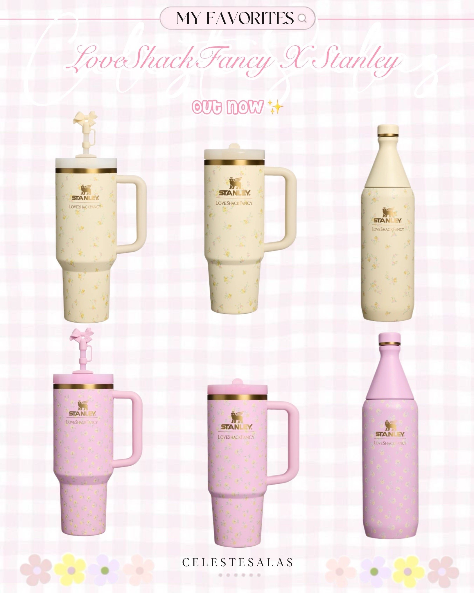 The new LoveShackFancy and Stanley cups are now available. Don’t miss out on their first butter yellow color 🤩💛🌼

#LTKTravel #LTKActive #LTKSeasonal