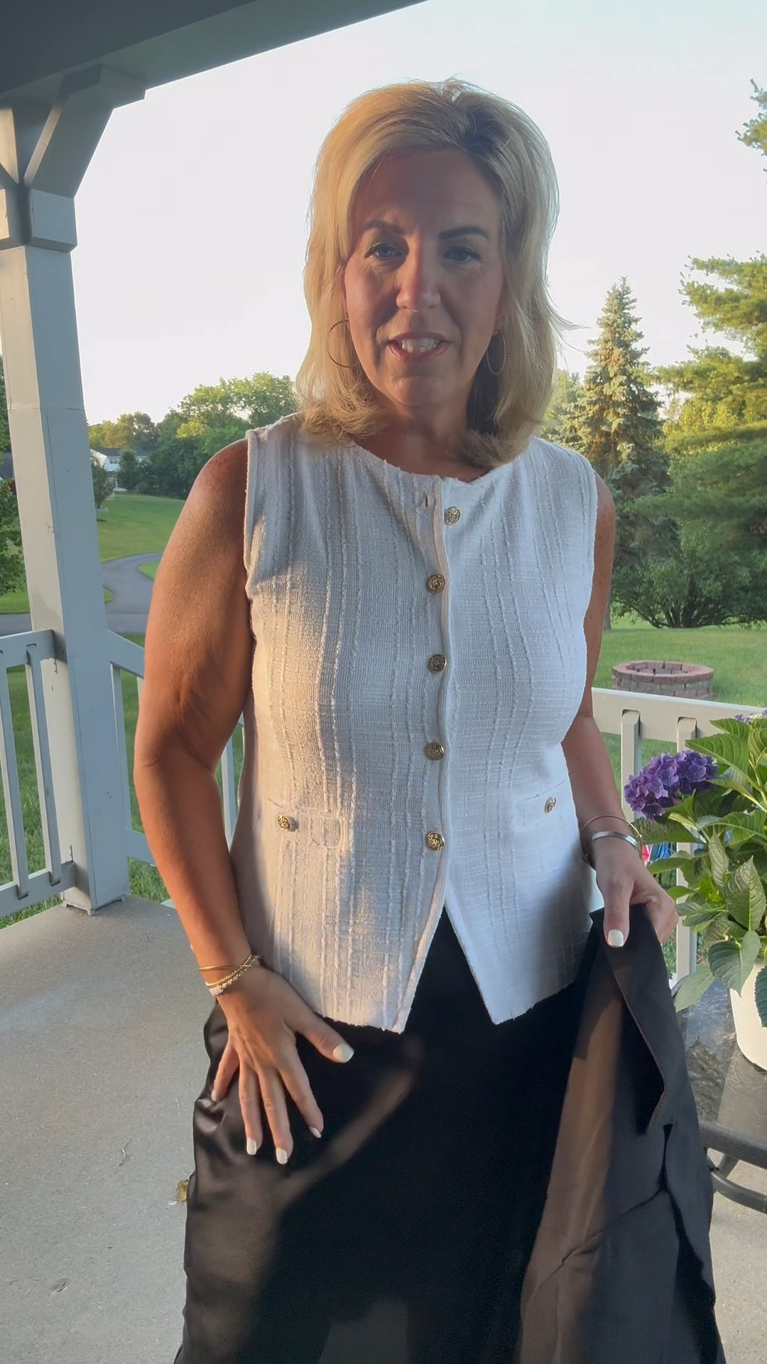 workwear OOTD

The vest I’m wearing is from loft. It’s a size large. I’ve shared additional styles for you to shop. 

Satin skirt I have these in several different brands and styles. I’m wearing a size large. 

blazer is a size large 

Heels run, true to size 

everything comes available on variety of colors 

#LTKMidsize #LTKFindsUnder50 #LTKWorkwear