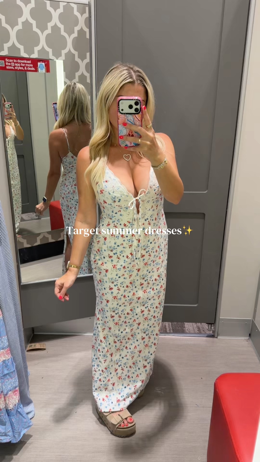 @Target summer dresses✨
Size small
Sandals tts
Vacation beach outfits 
Date night