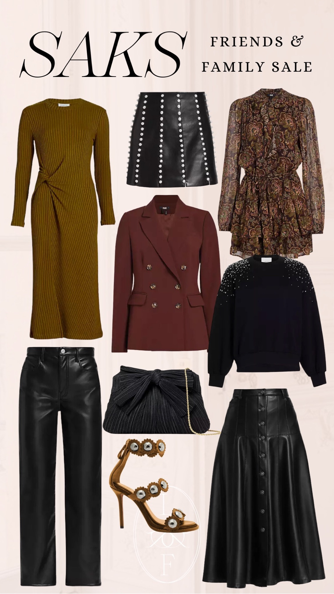 Saks Friends & Family sale started today! Rounding up lots of favorites for fall, from faux leather to trending denim, and always a little sparkle. Friends & Family! 25% OFF* New Arrivals, 20% OFF* Select Jewelry! Valid 9/22-10/1. Shop Now!@Saks #Saks #SaksPartner

#LTKfindsunder100 #LTKsalealert #LTKfindsunder50