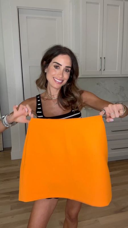 Orange skirt size xxs selling out fast but linking a similar style code AFBELBEL 

#LTKFindsUnder50 #LTKSaleAlert #LTKFindsUnder100