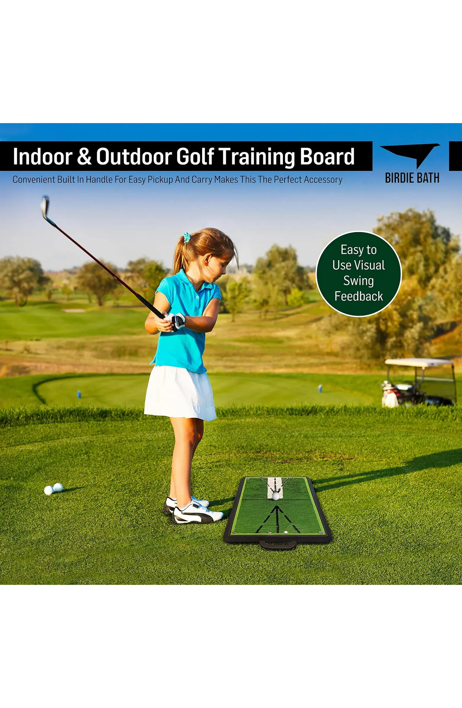 Birdie Bath Birdie Mat Pro Golf Swing Trainer | Nordstrom | Nordstrom