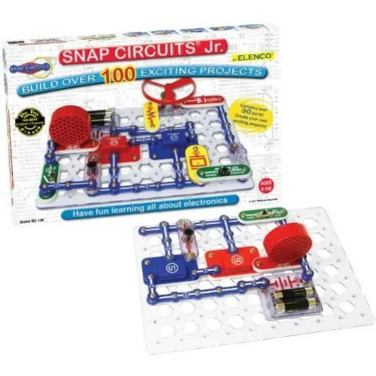Elenco Snap Circuits Junior SC-100 Electronics & STEM Project Kit | Walmart (US)