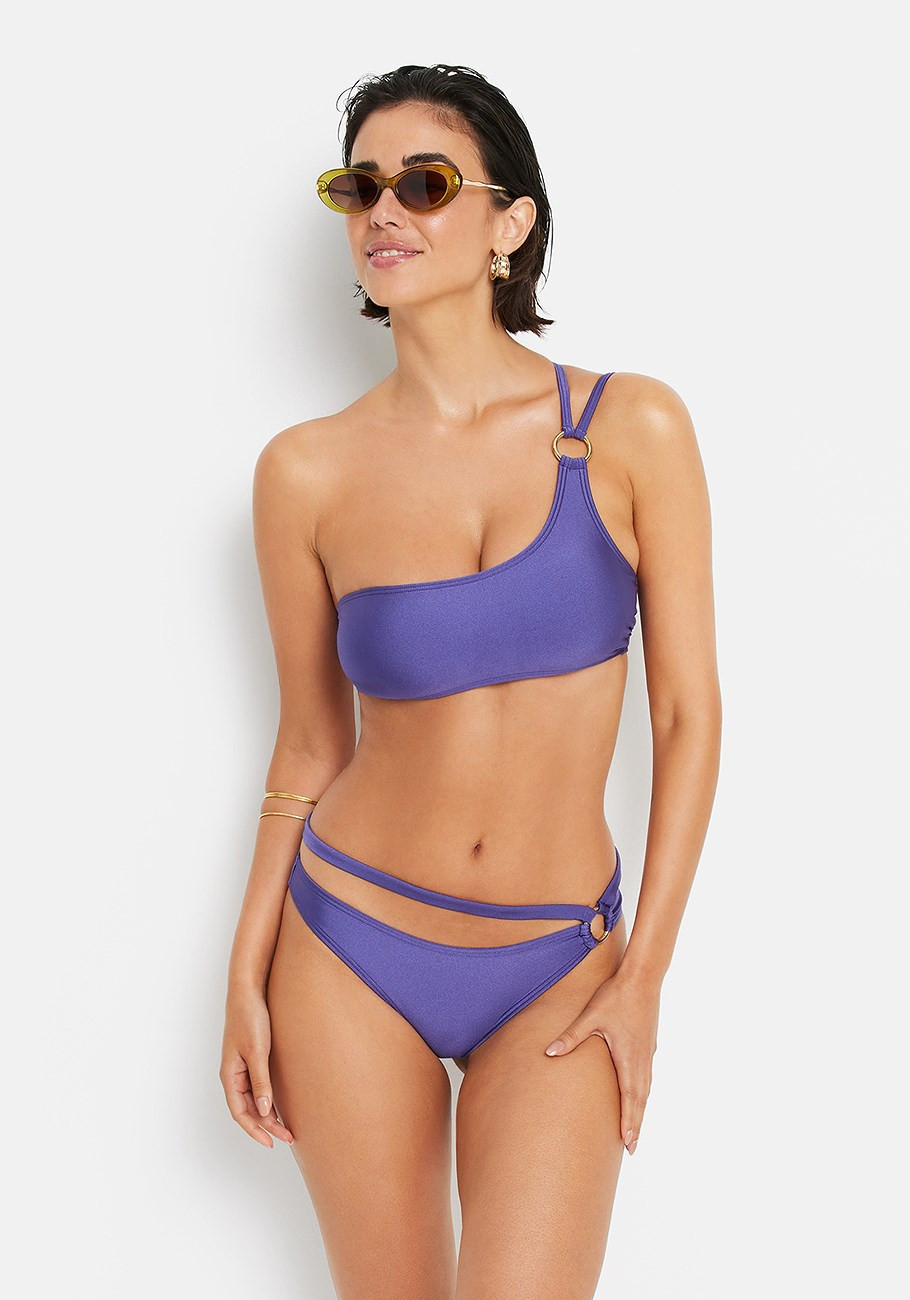 one shoulder bandeau bikini top | Lascana