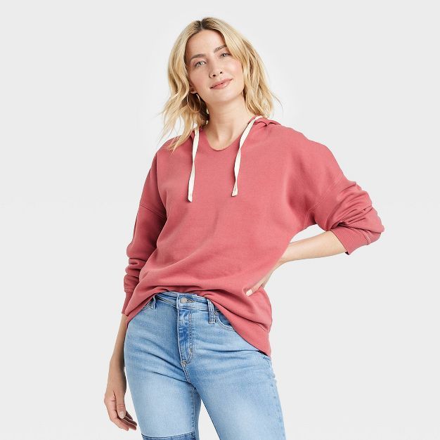 Women's Fleece Hooded Sweatshirt - Universal Thread™ | Target