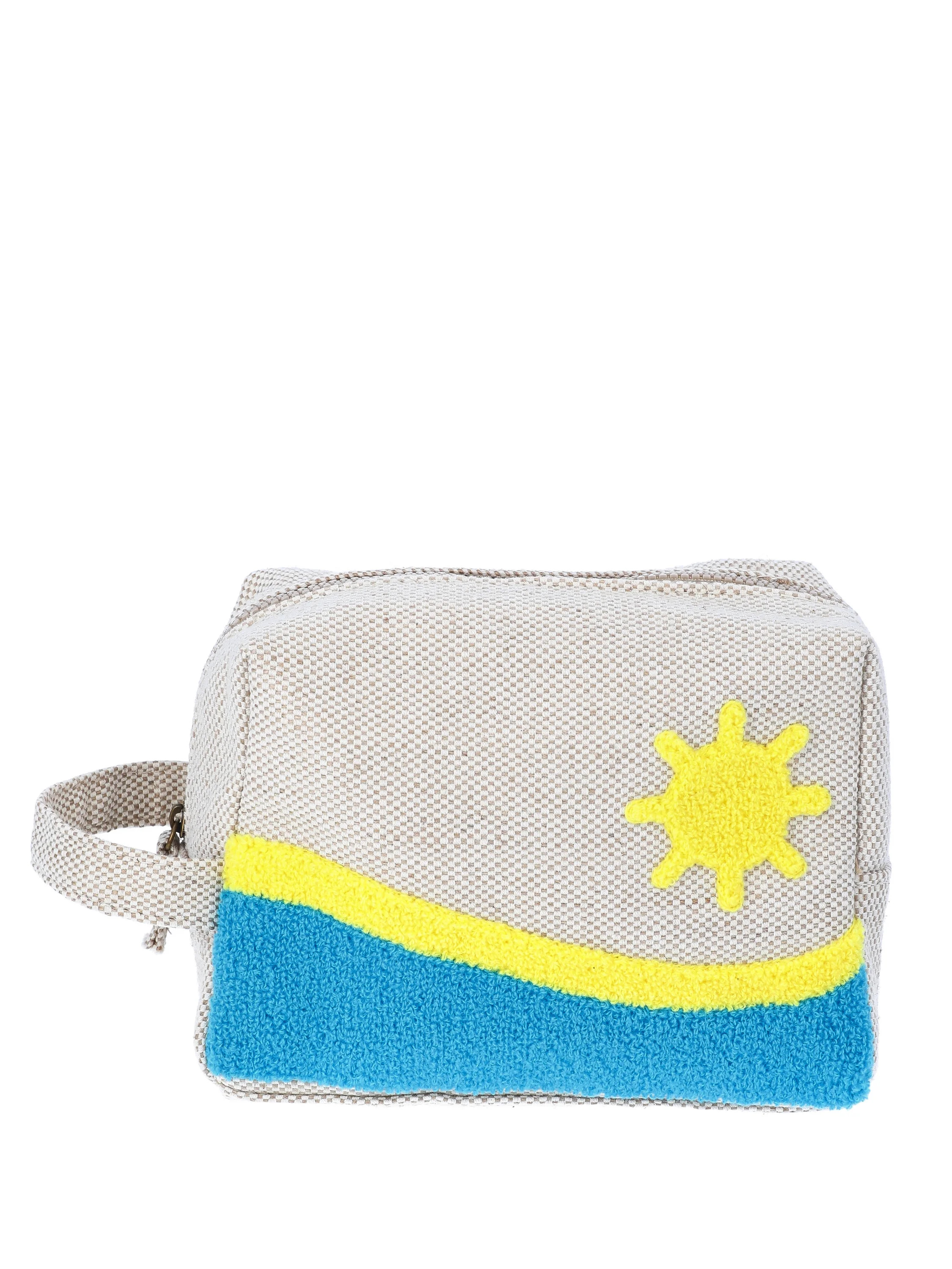 No Boundaries Woven Sea Pouch, Blue | Walmart (US)