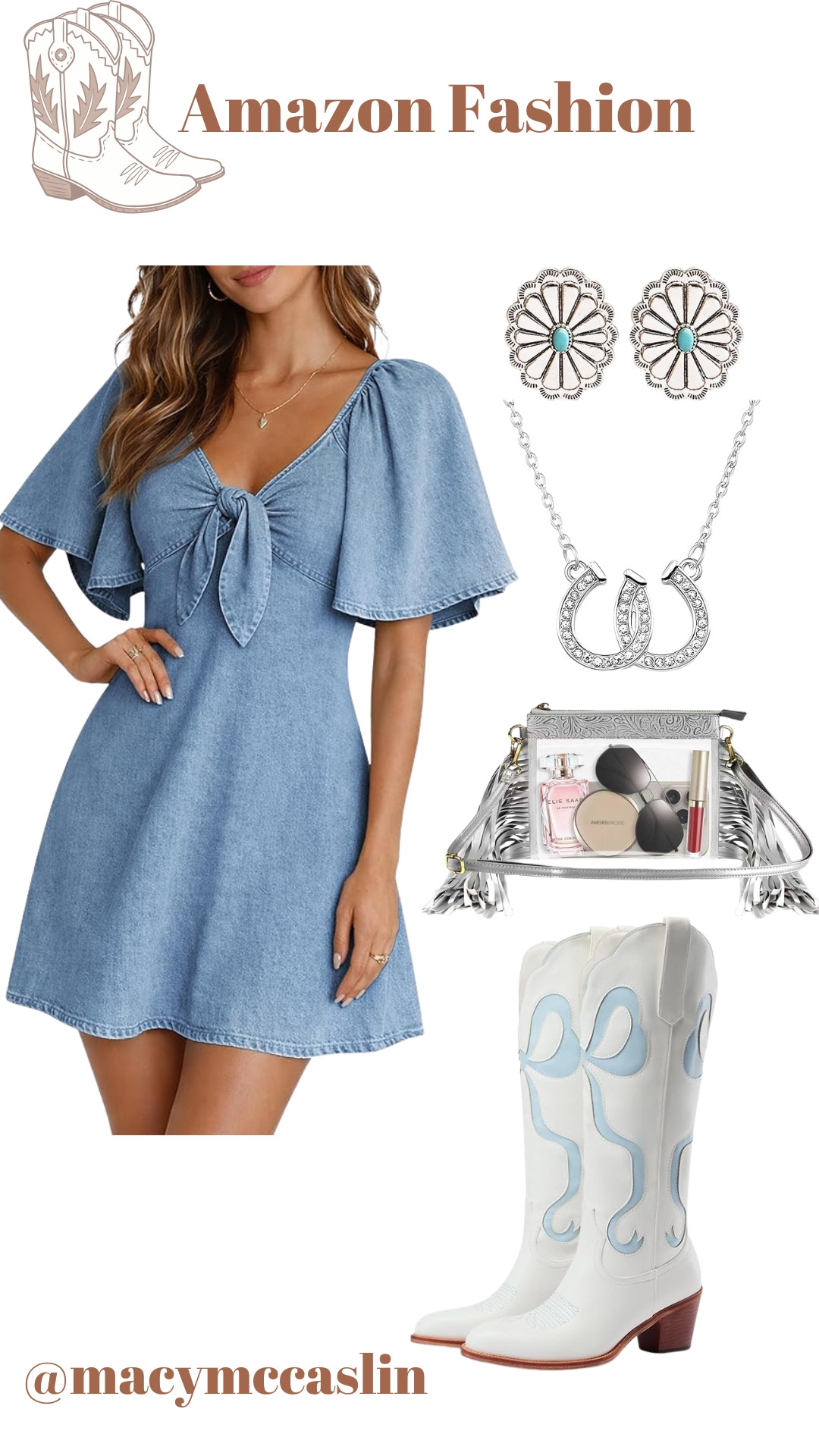 Loving this Amazon collection perfect for a chic western look! 🌵🤠 

 #LTKootd #LTKSeasonal #LTKSaleAlert