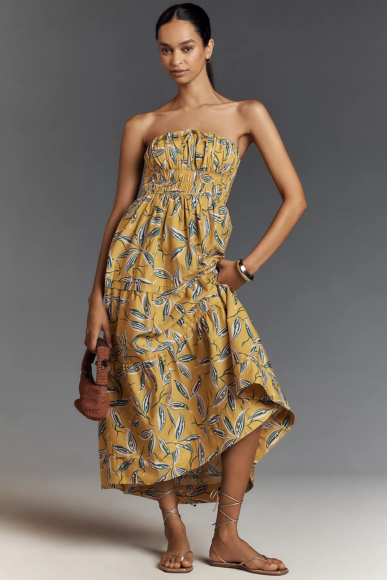 The Somerset Maxi Dress: Strapless Edition | Anthropologie (US)