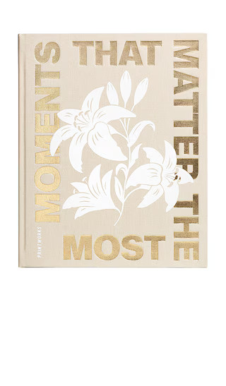 Moments That Matters The Most Photo Album in Beige | Revolve Clothing (Global)