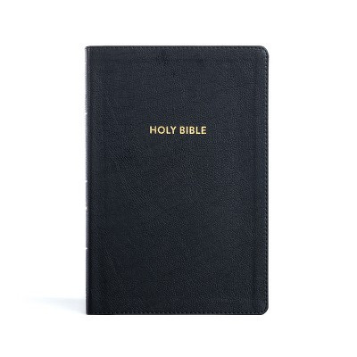 KJV Rainbow Study Bible, Black Leathertouch, Indexed - by  Holman Bible Publishers (Leather Bound) | Target