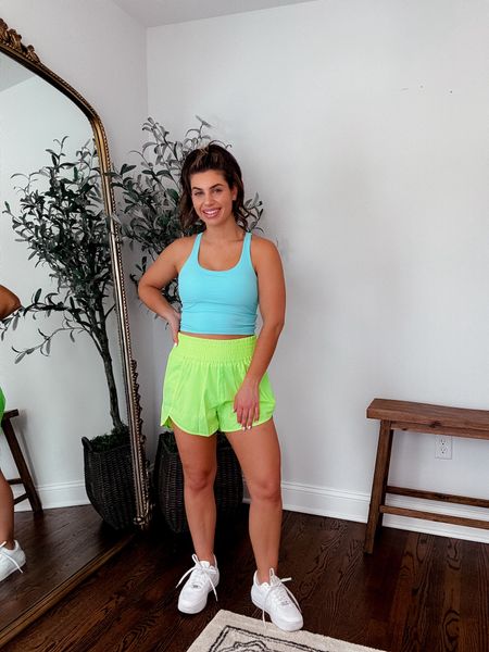 My favorite @amazon athletic wear! Loving all the bright colors. I’m wearing a small on top and a medium on bottom.

#LTKstyletip #LTKfitness #LTKfindsunder50