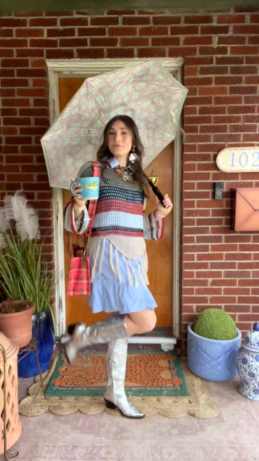 Maximalist business casual OOTD ❤️

Dopamine dressing, colorful outfits, eclectic fashion

#LTKWorkwear #LTKootd #LTKgrwm