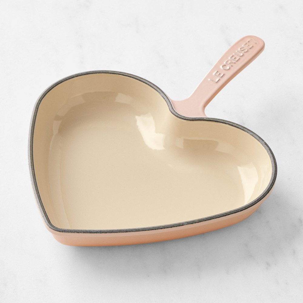 Le Creuset Enameled Cast Iron Heart Skillet Fry Pan | Williams-Sonoma
