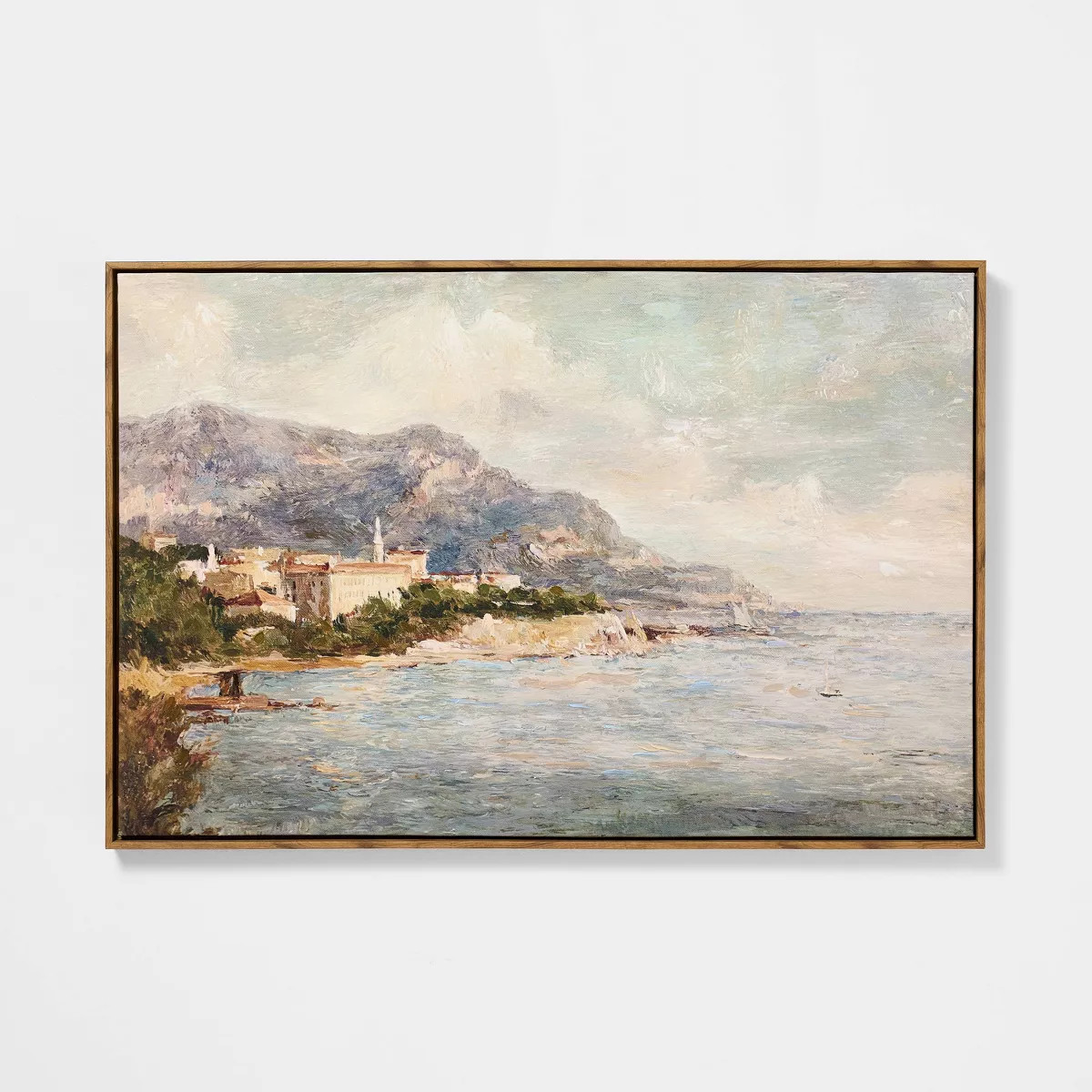 36"x24" Coastal Landscape Wall Art - Threshold™ designed with Studio McGee | Target