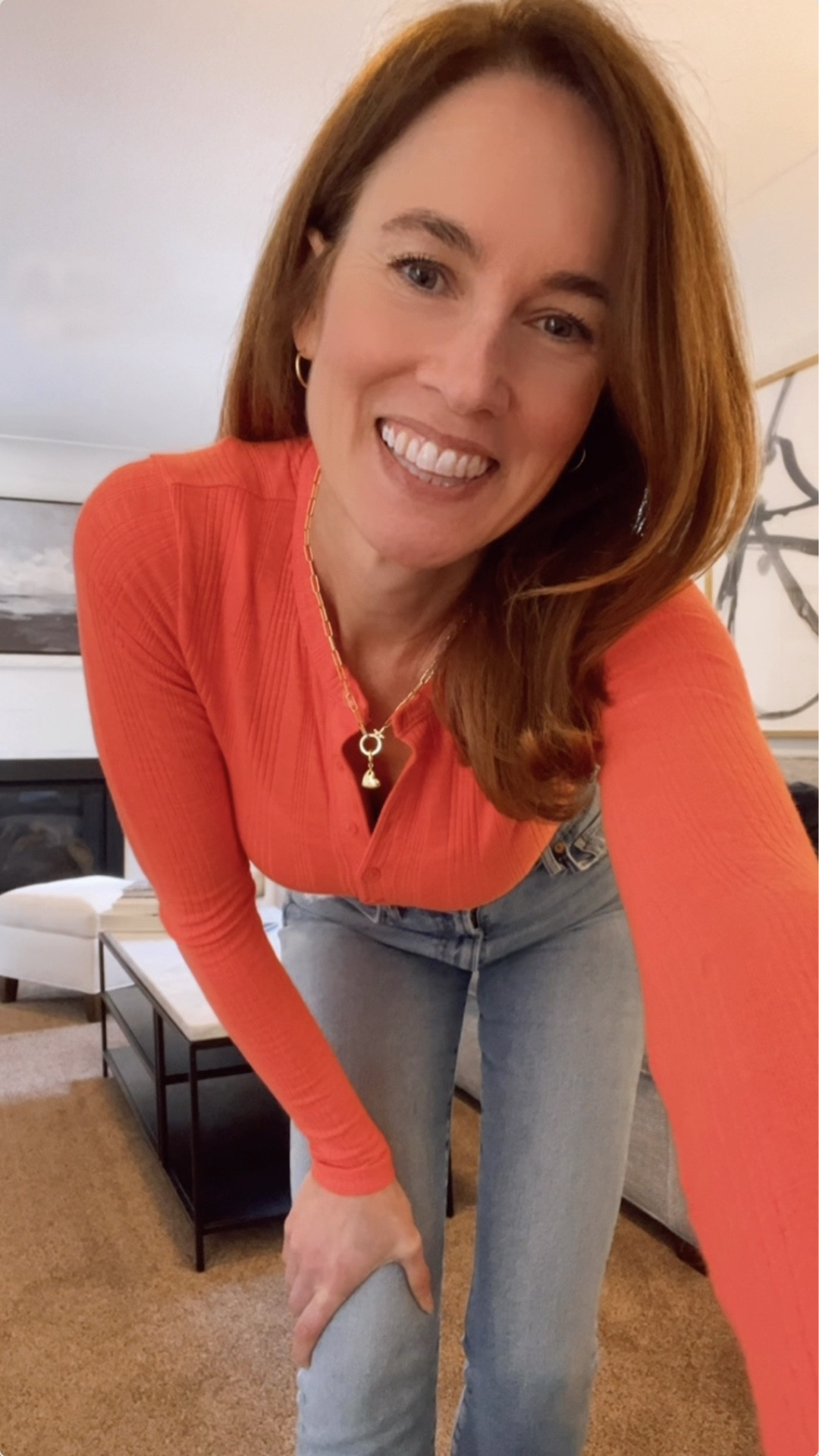 My on sale American Eagle AE Long Sleeve Henley T-Shirt - in bright pink - perfect color for spring.  #AE #henley #springtrends #over40style #sales

#LTKOver40 #LTKSaleAlert #LTKootd