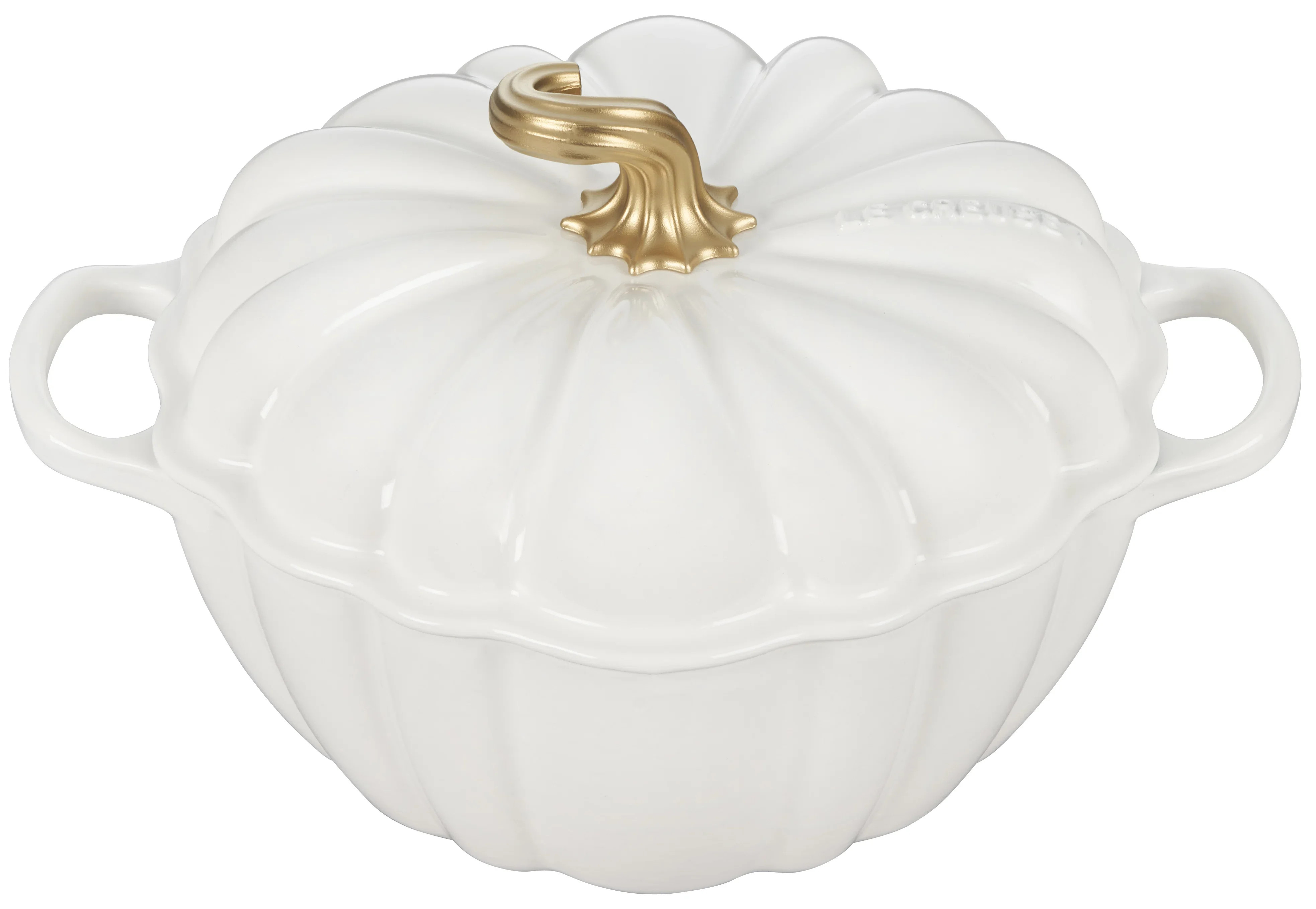 Le Creuset Enameled Cast Iron 4 Qt. Pumpkin Shaped Dutch Oven with Lid | Wayfair North America