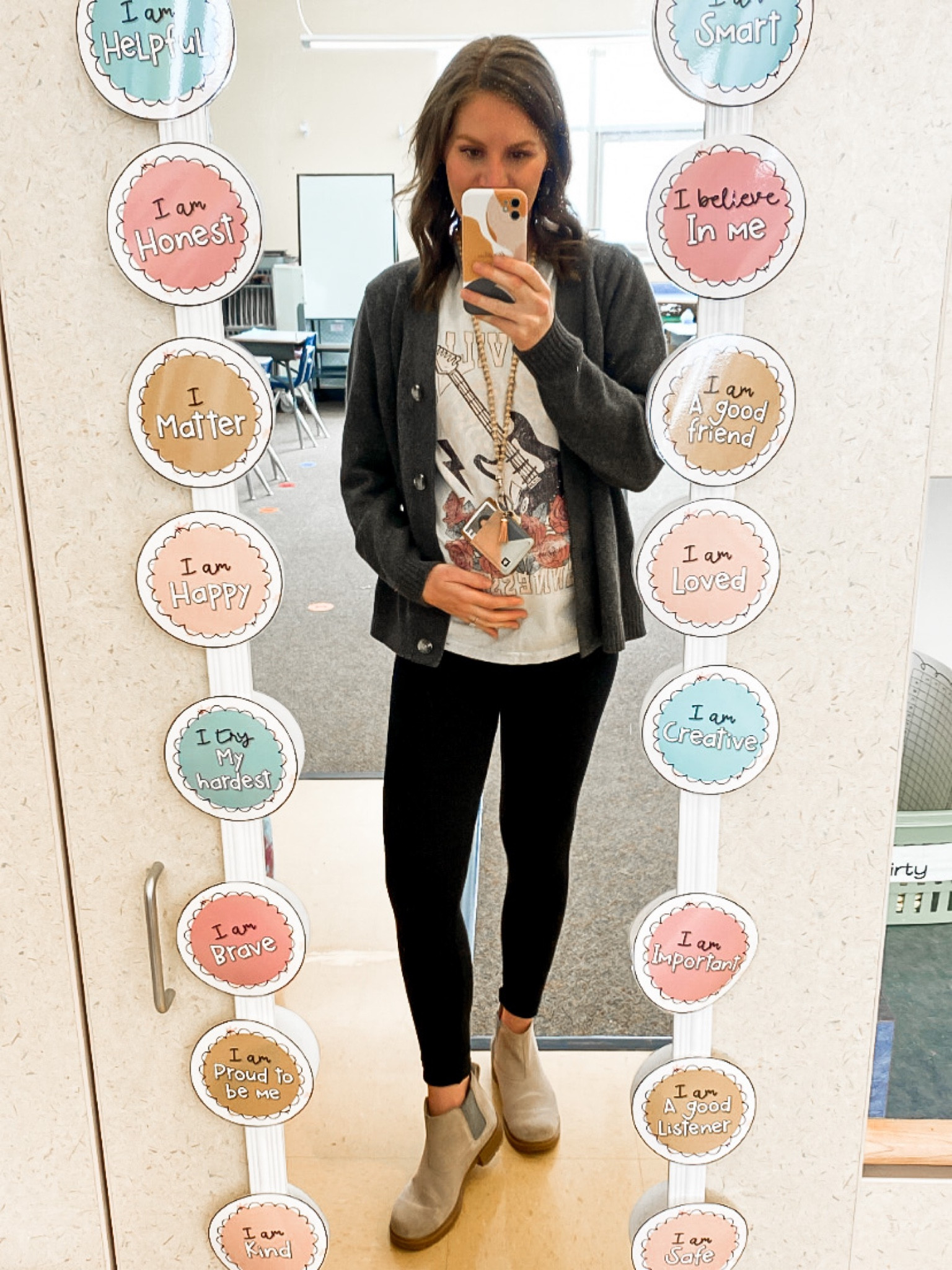 Comfiest maternity outfit that is put together enough to wear to work. 🙌🏻

These over the bump maternity leggings will always be my favorite. 

#LTKstyletip #LTKbump