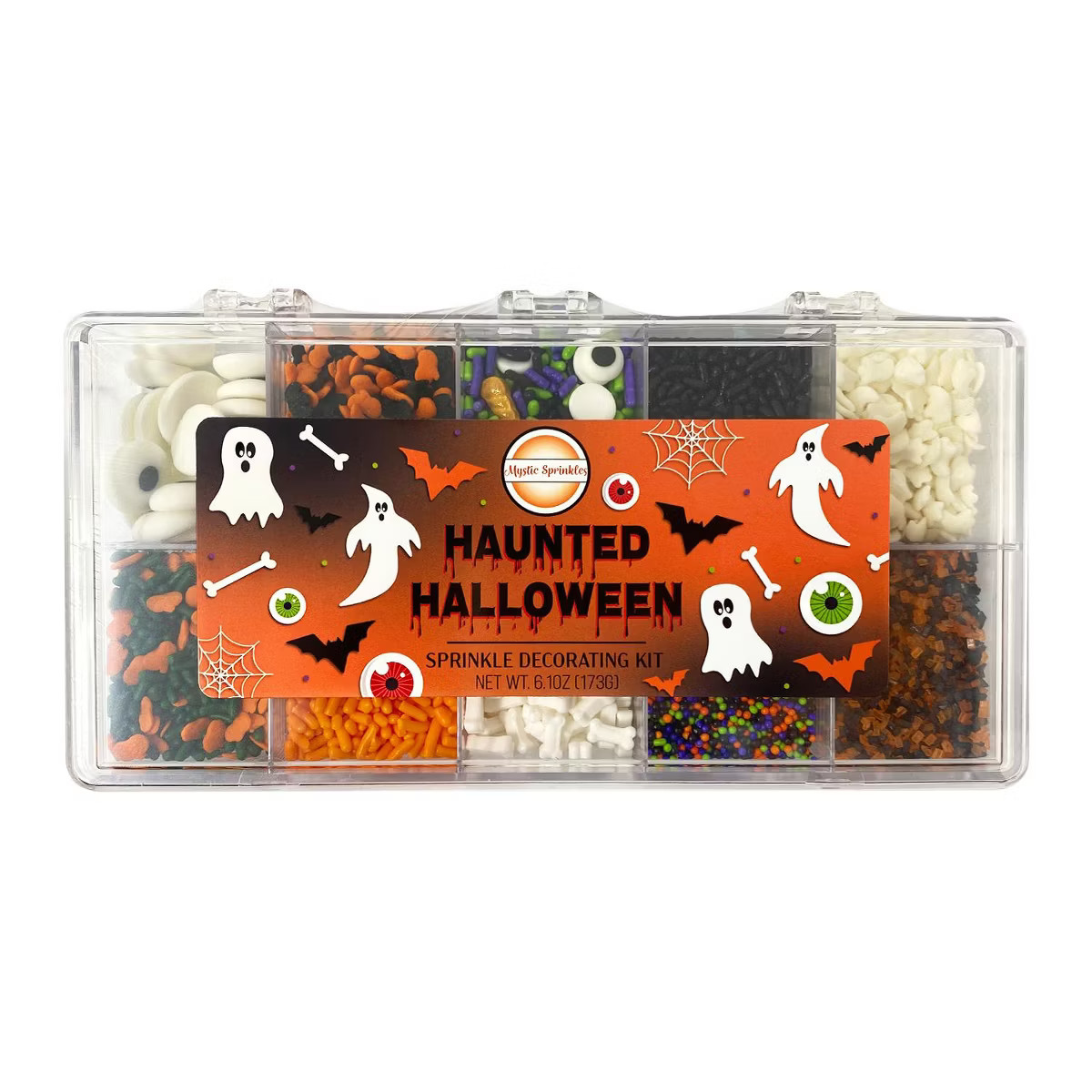 Mystic Sprinkles Haunted Halloween Sprinkle Decorating Kit 6.1oz | Target