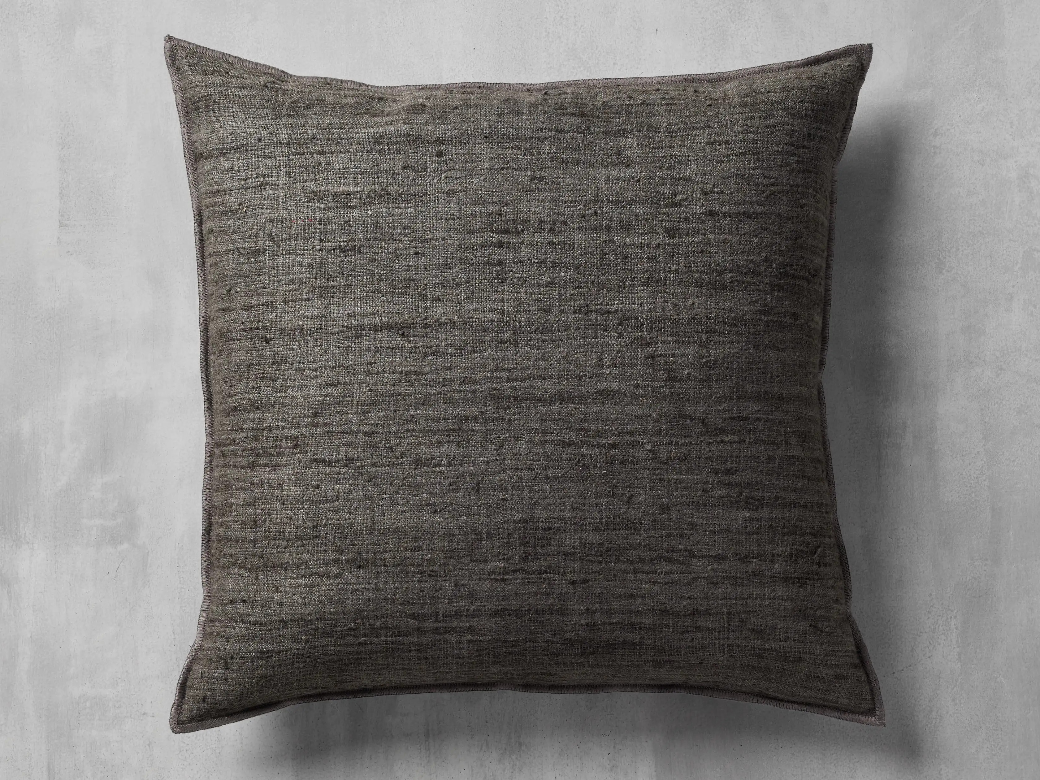 Raw Silk Pillow Cover | Arhaus