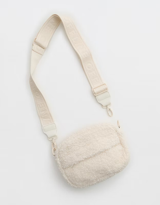 OFFLINE By Aerie Sherpa Makin' Moves Crossbody Bag | Aerie