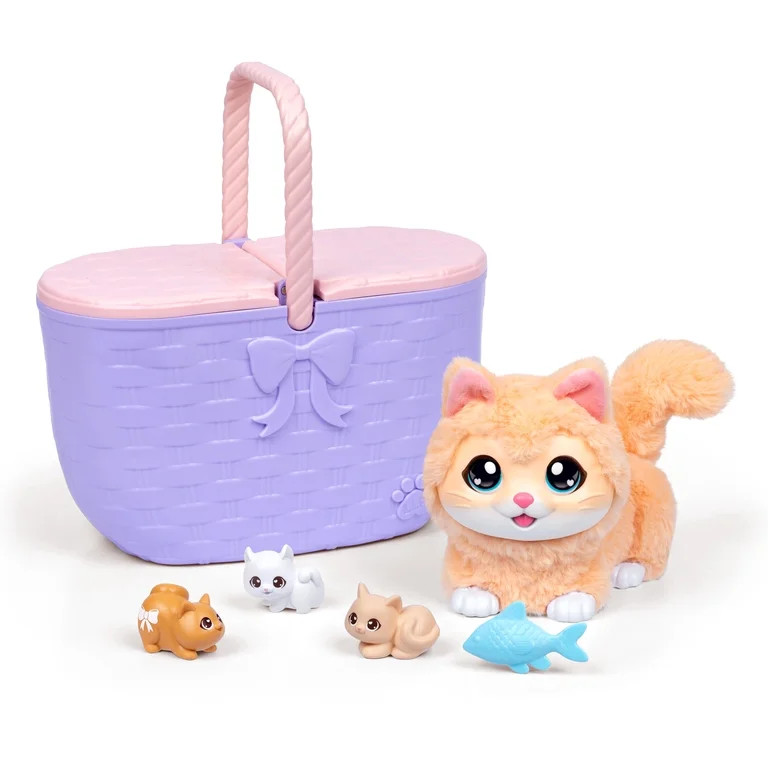Little Live Pets Mama Surprise Kittens, Interactive Mama with 15+ Sounds & Reactions, Reacts to T... | Walmart (US)