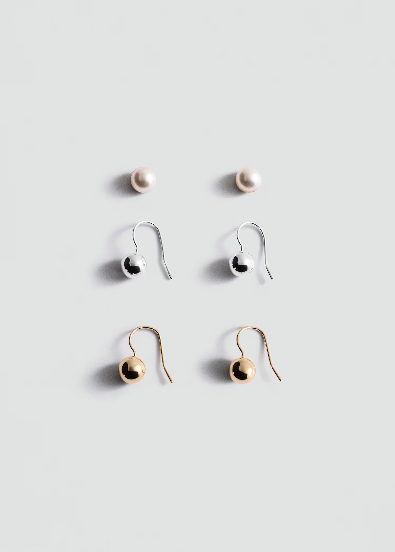 Pack of combined earrings | MANGO (US)