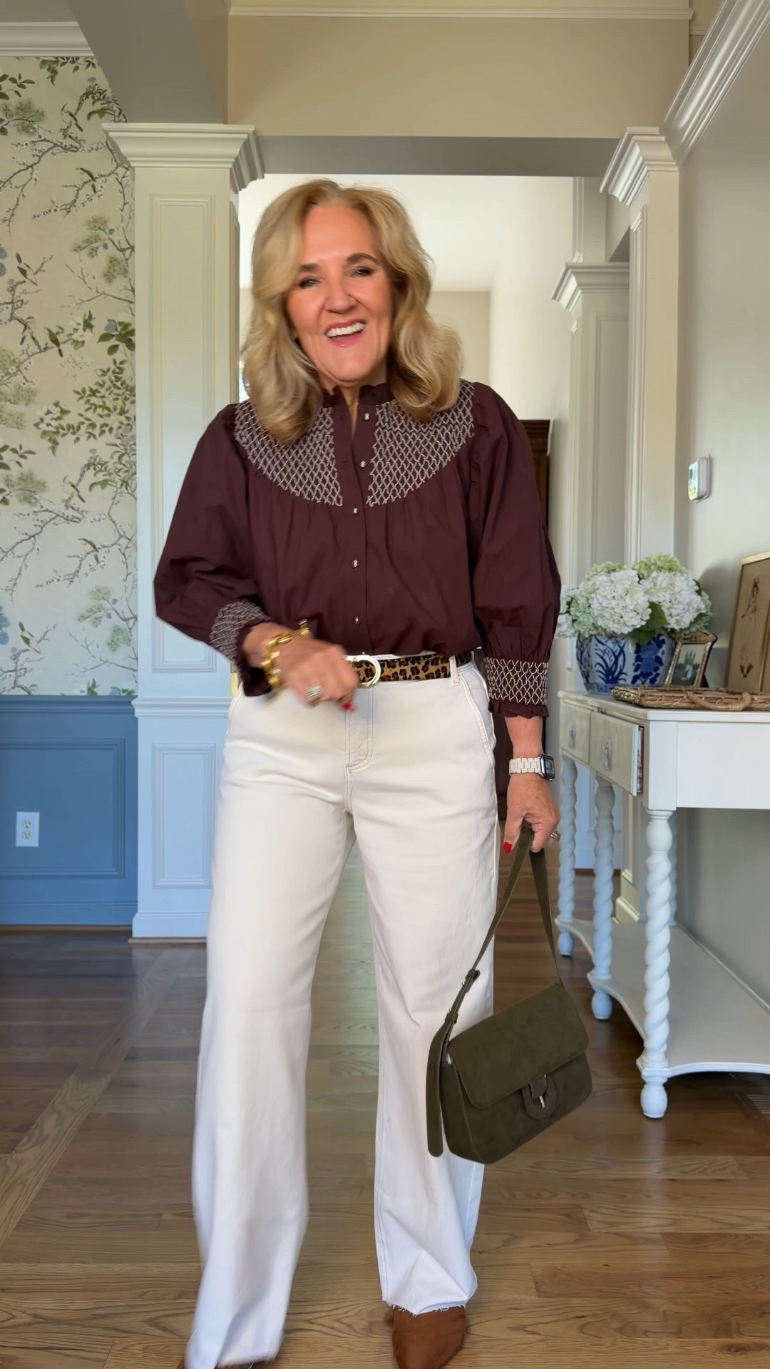15% off new arrival at Avara with code NANETTE15 only good on one order

New fall tops size medium the jeans I’m wearing a size 29 and the dress dresses I’m wearing a medium.
The burnt orange dress does run small. I would size up, especially if you have a large larger chest.

Chartruese blouse 

#LTKootd #LTKOver40 #LTKWedding
