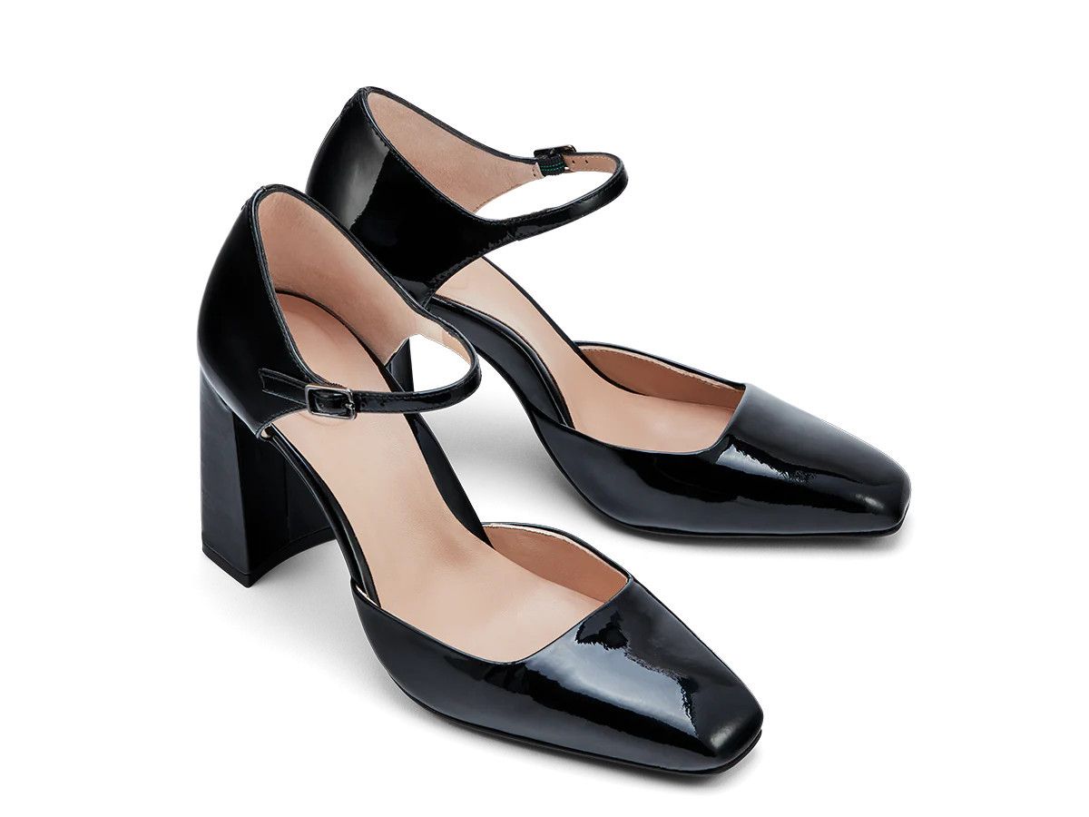INEZ: Cleo: Black Patent | Inez 