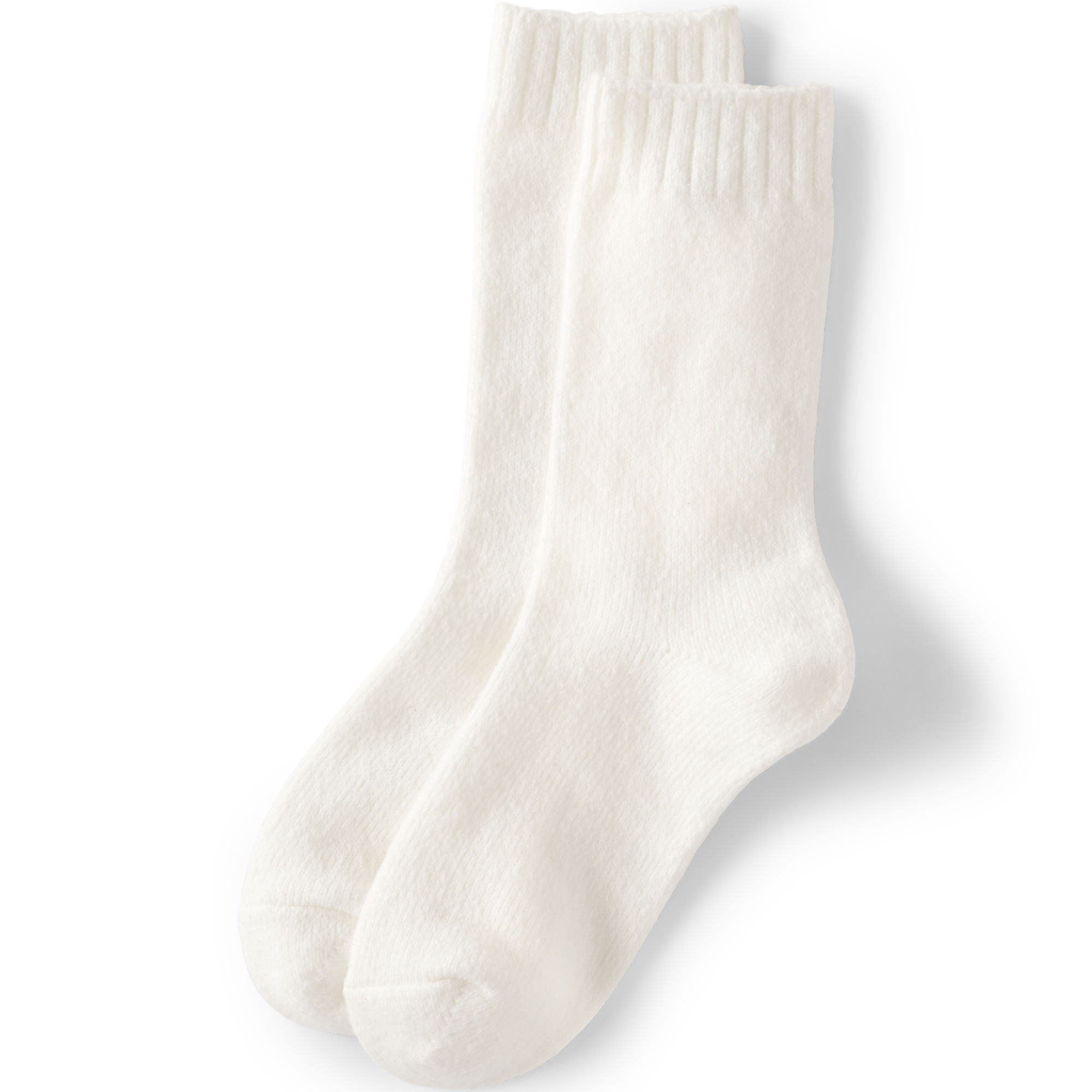 Women's CashTouch Crew Socks | Lands' End (US)