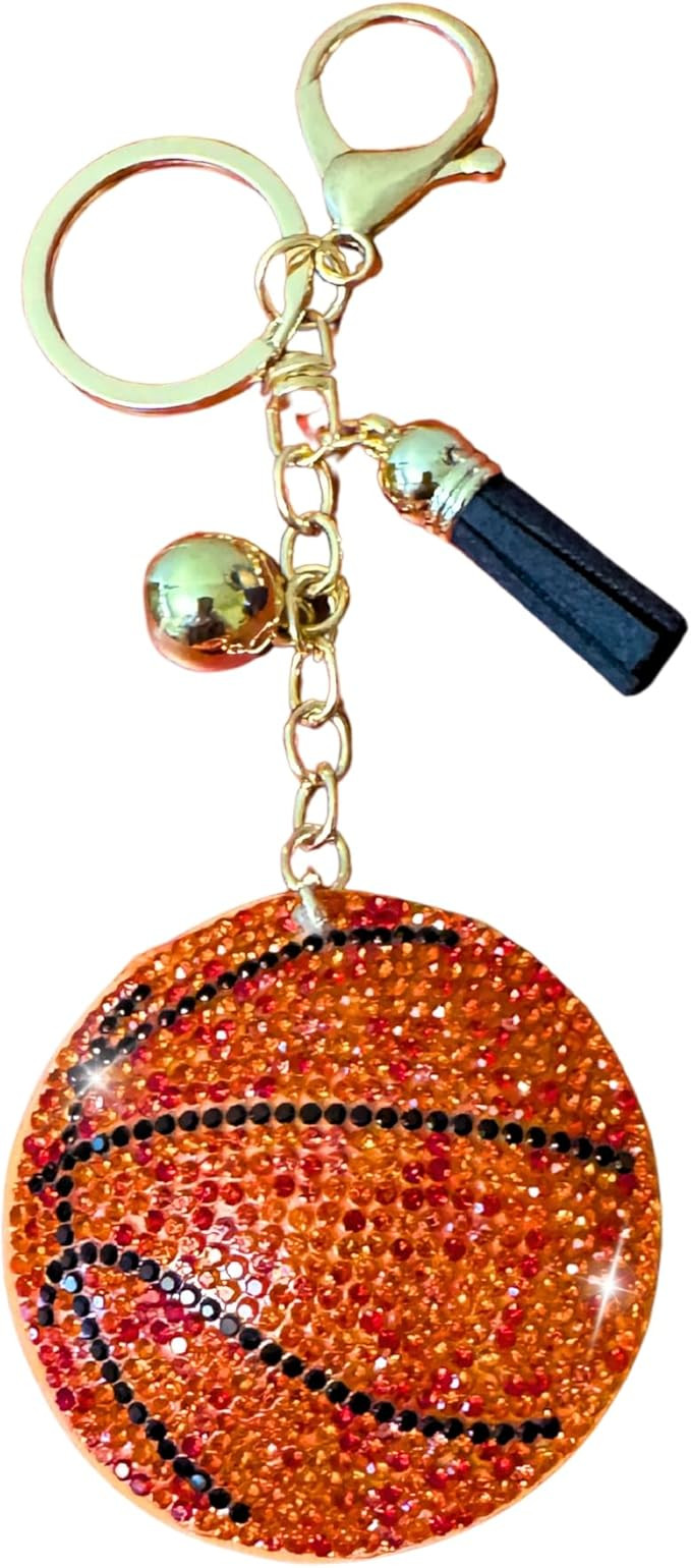 Popfizzy Rhinestone Keychains for Women and Girls, Bling Bag Charm, Sparkle Purse Charm, Backpack... | Amazon (US)