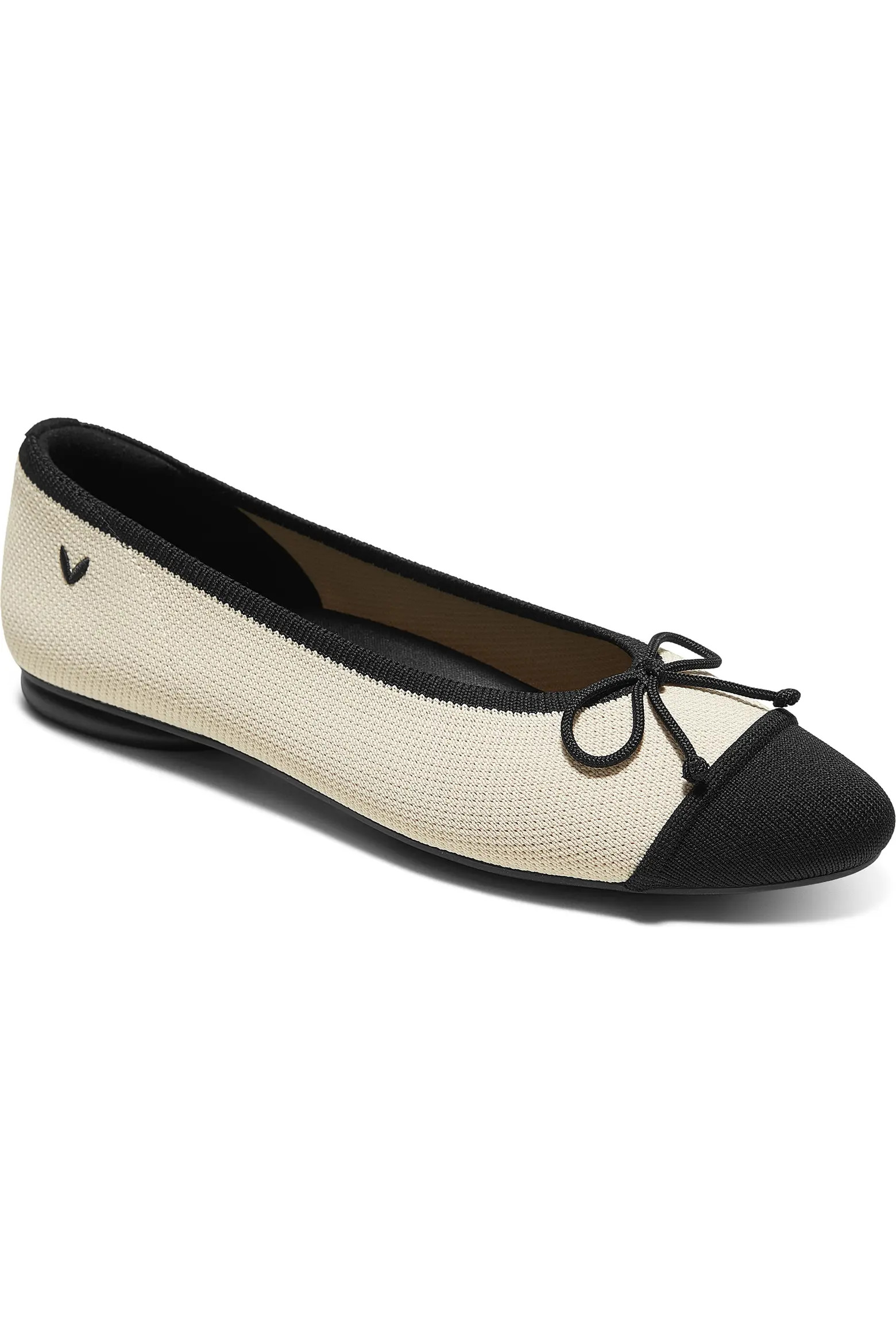 VIVAIA Tiana Almond-Toe Bow Flats (Women) | Nordstrom | Nordstrom